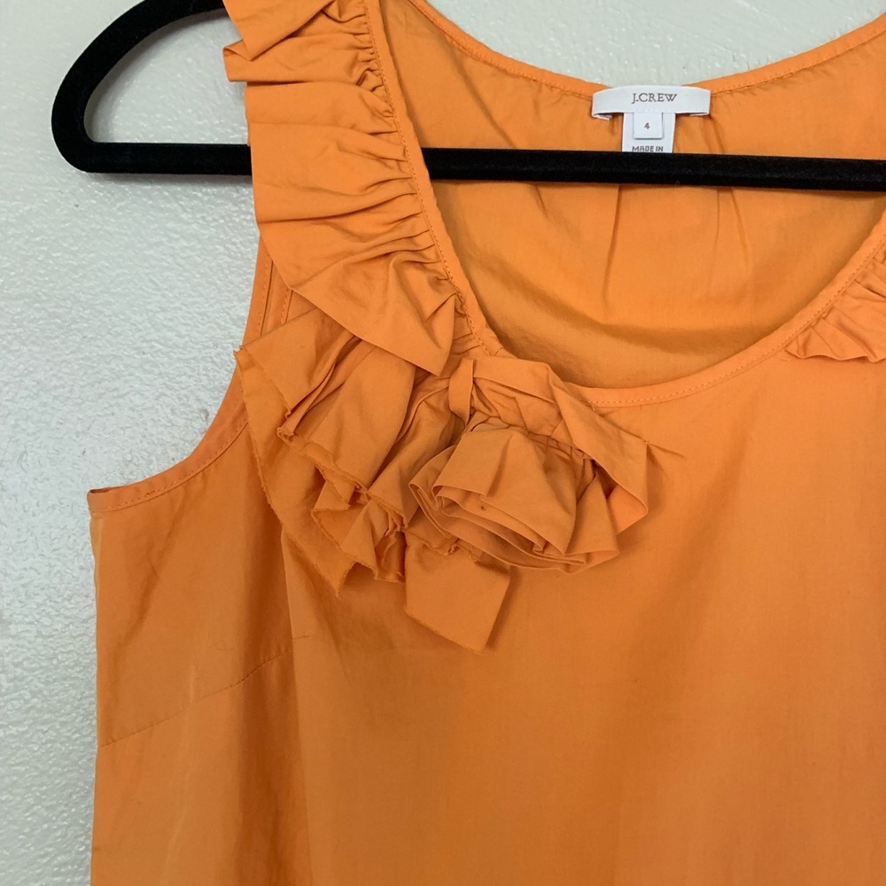 J. Crew | Cayla Ruffled Shell - Picture 5 of 6